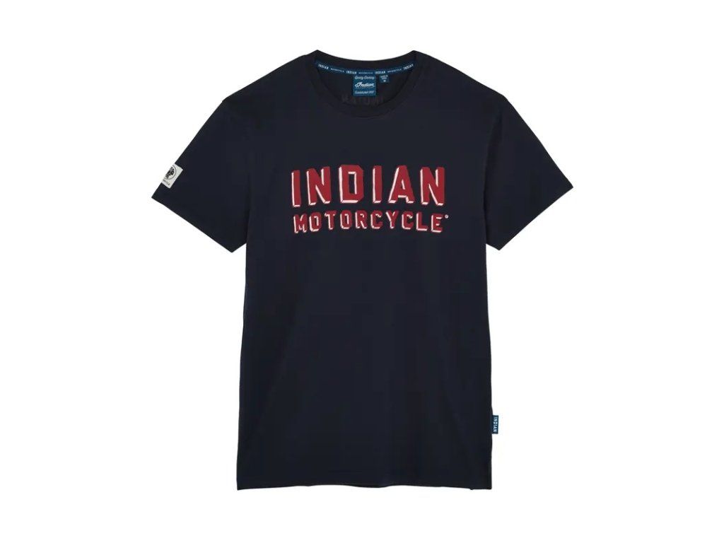 Indian Motorcycle Men's Shadow Block Logo Shirt