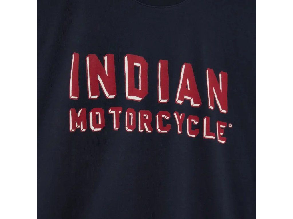 Indian Motorcycle Men's Shadow Block Logo Shirt