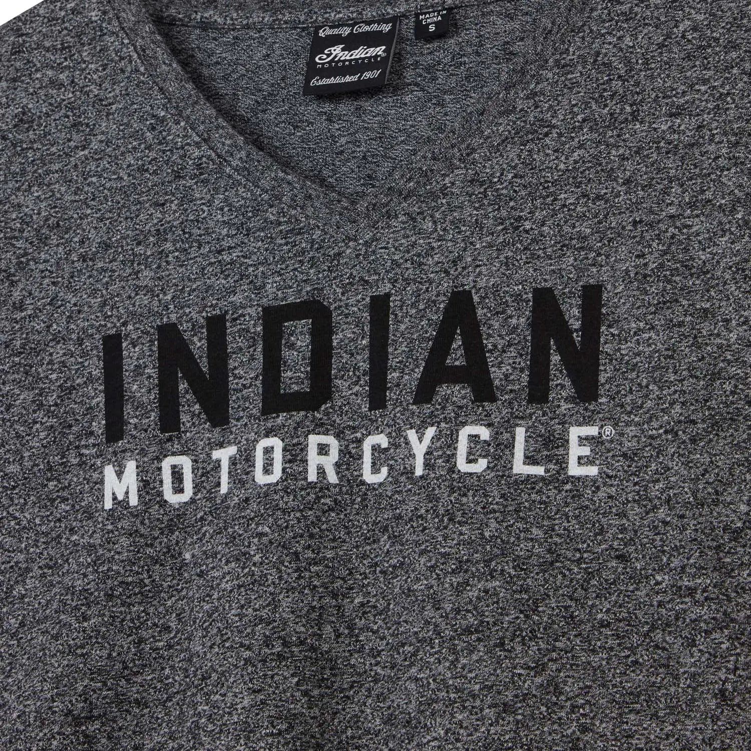Indian Motorcycle Women's Long Sleeve Contrast Block Logo Shirt