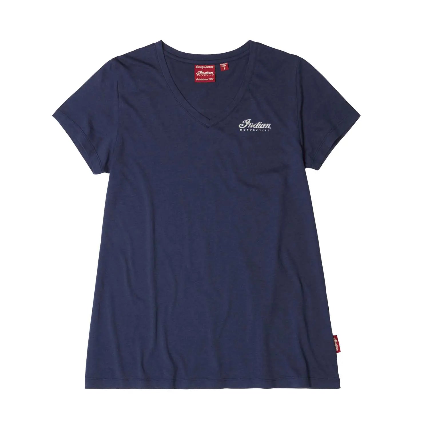 Indian Motorcycle Women's USA Flag Logo Shirt