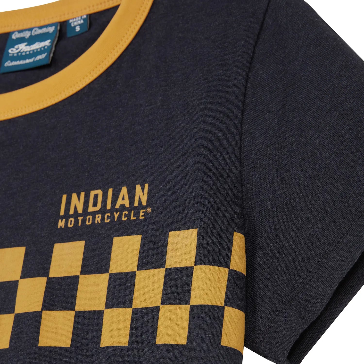 Indian Motorcycle Women's Vintage Speedway Checked Shirt