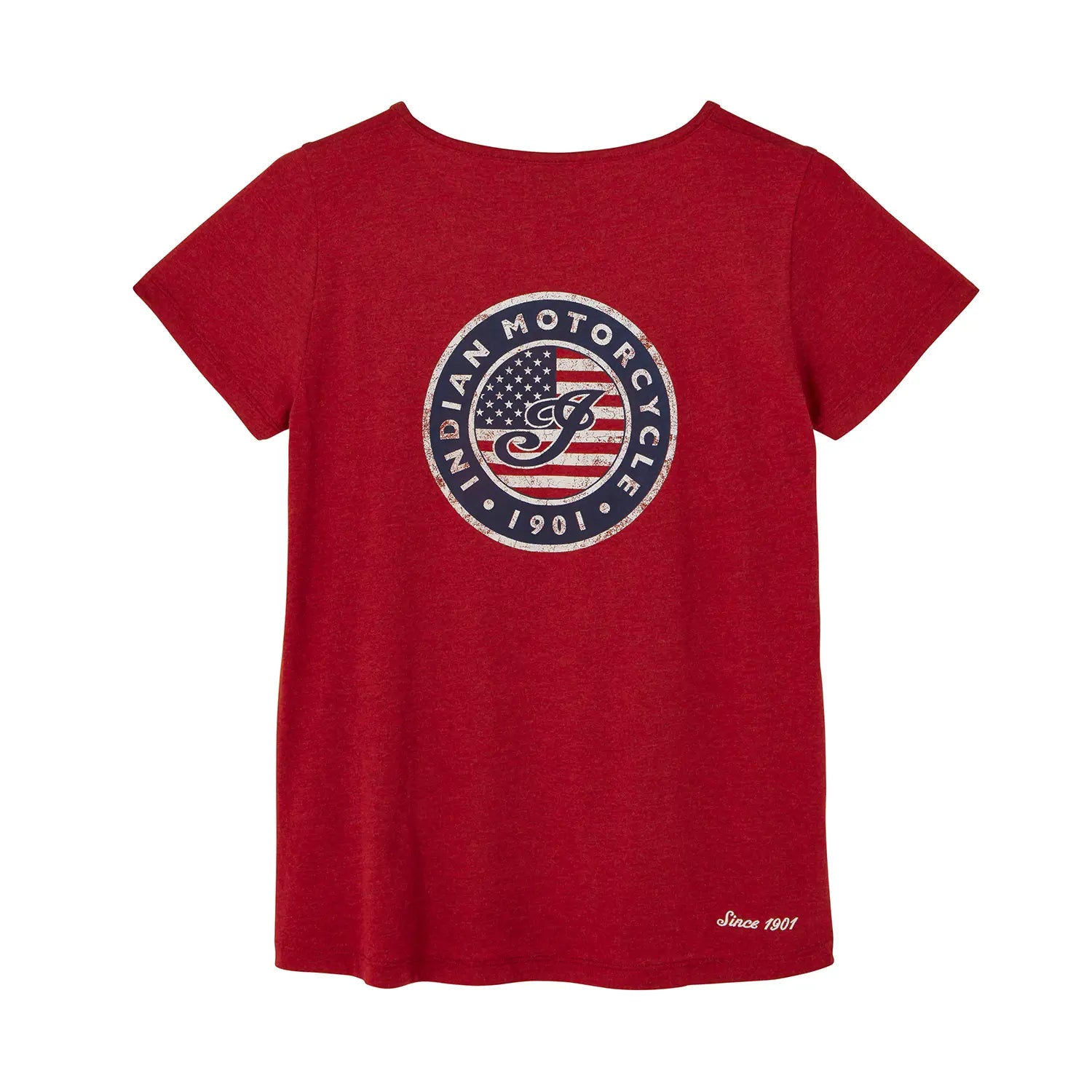 Indian Motorcycle Women's USA Flag Logo Shirt