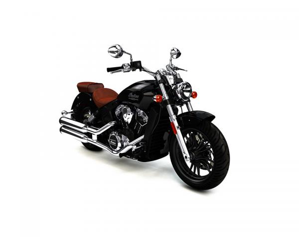 Indian Scout Passenger Seat Tan