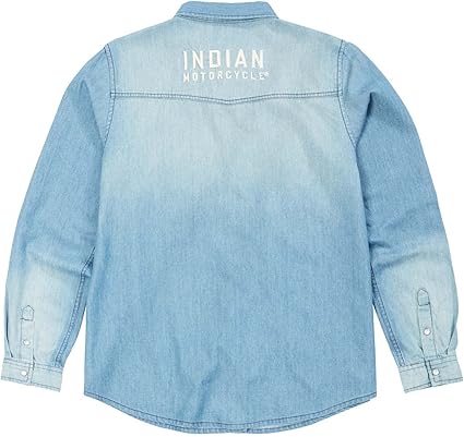 Indian Motorcycle Women's Western Denim Shirt