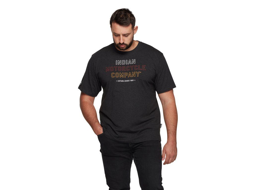 Indian Motorcycle Men's Tri Color Block Shirt