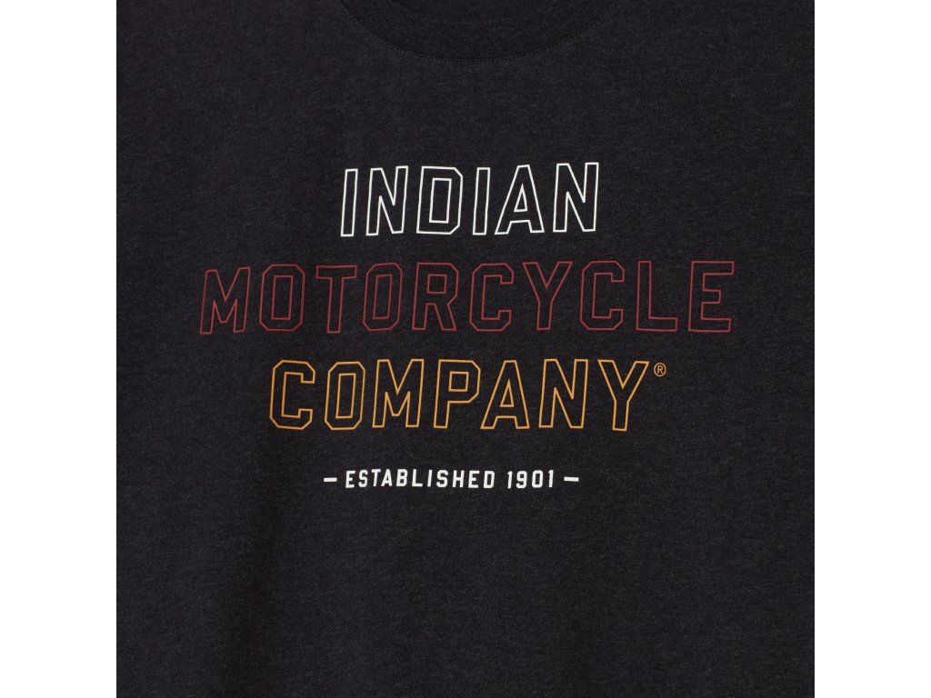 Indian Motorcycle Men's Tri Color Block Shirt