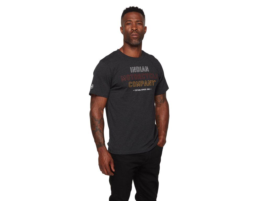 Indian Motorcycle Men's Tri Color Block Shirt