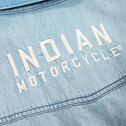 Indian Motorcycle Women's Western Denim Shirt