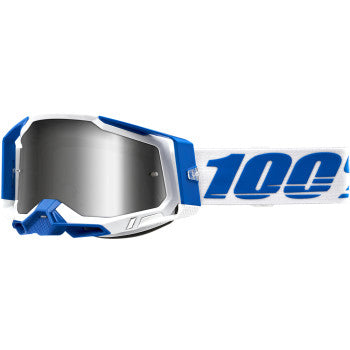 100% Racecraft 2 Goggles w/ Mirrored Lens