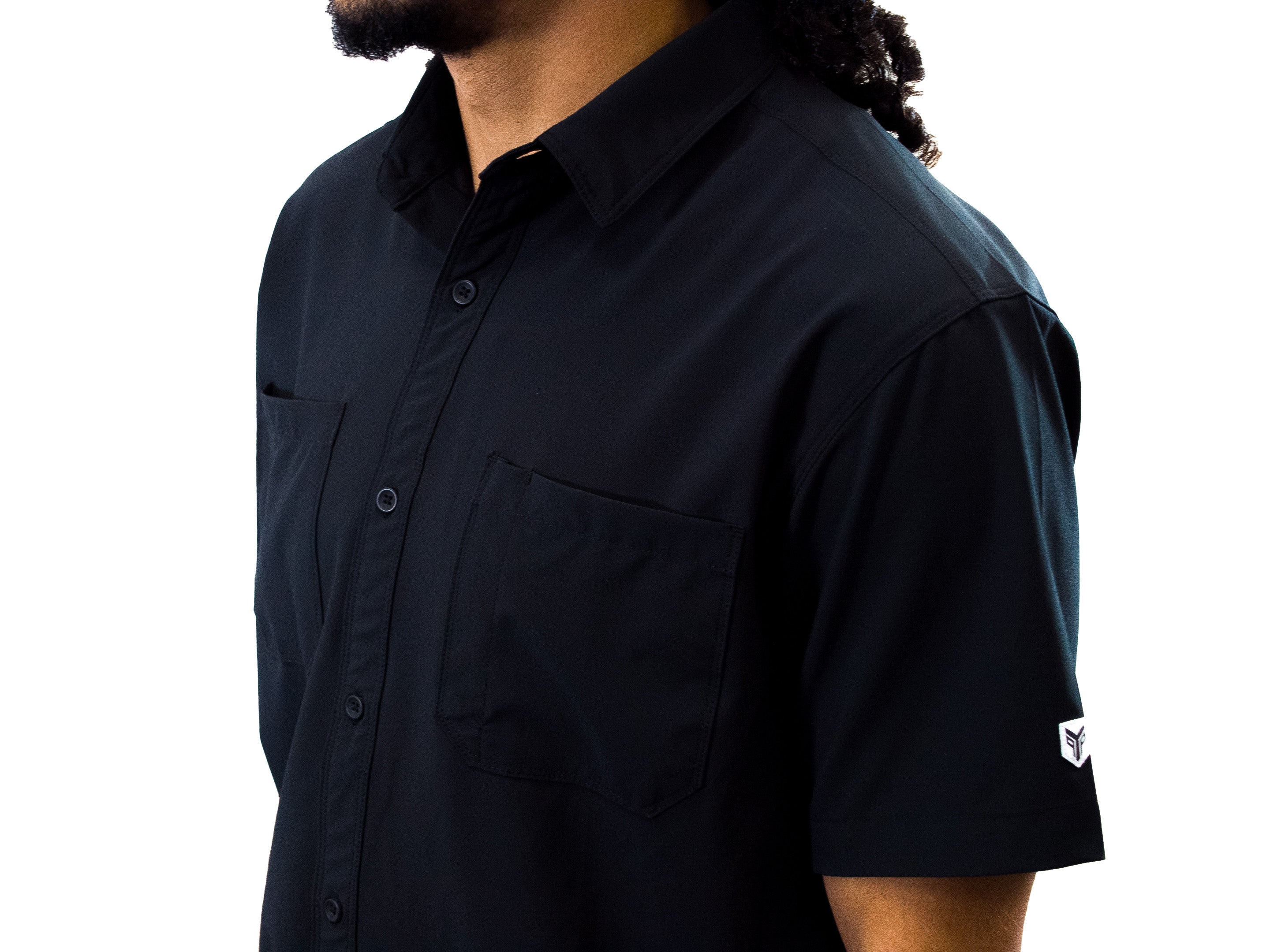 YP MEN'S BUTTON UP SHOP SHIRT