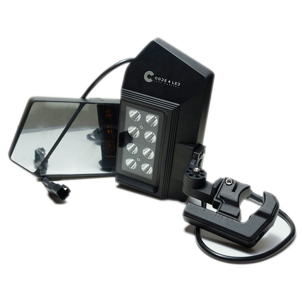 Code 4 LED Supply 4x8 Side x Side Mirror with Lights