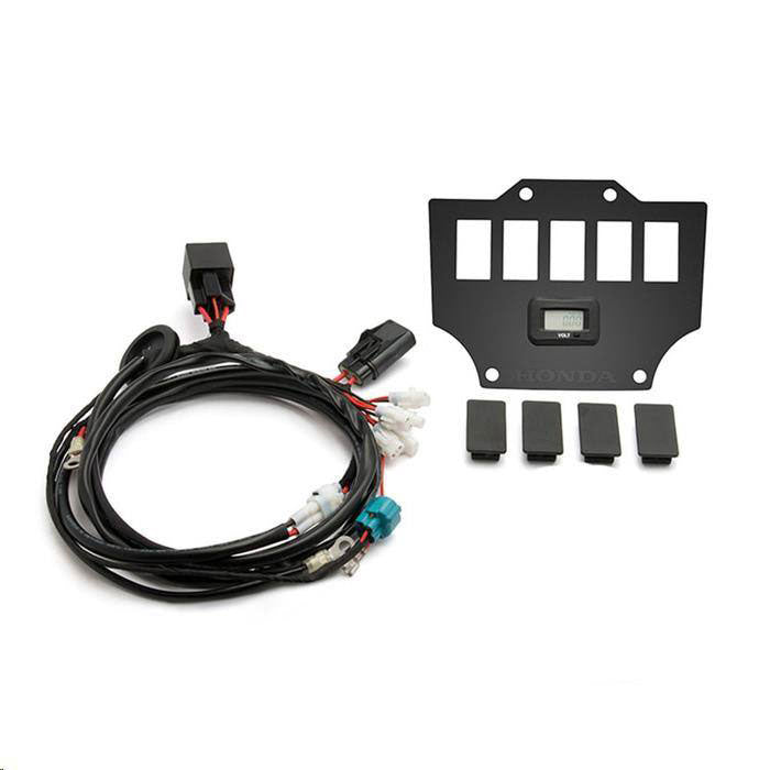 Honda Talon Switch Plate with Volt Meter