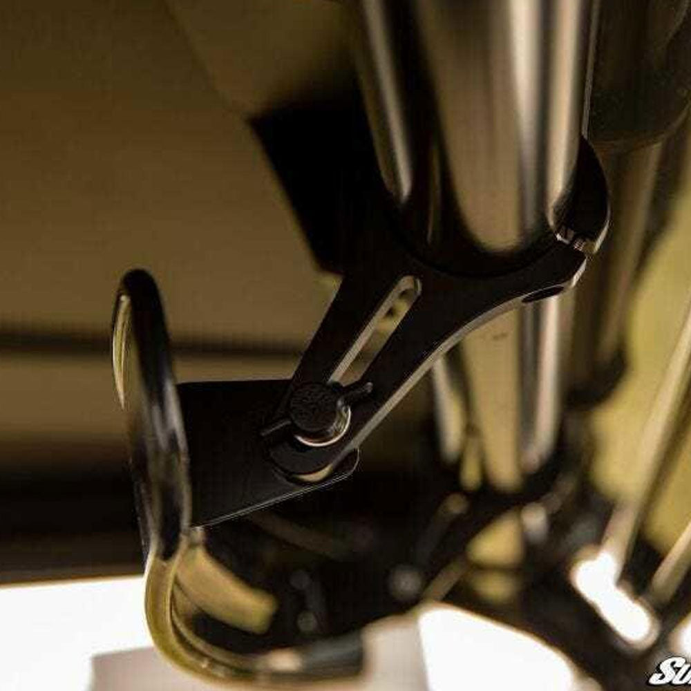 SuperATV Curved Rear View Mirror for 1.75" Tube