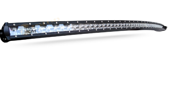 Code 4 LED Supply Slim Dual Row Clear Curved Light bar 33"