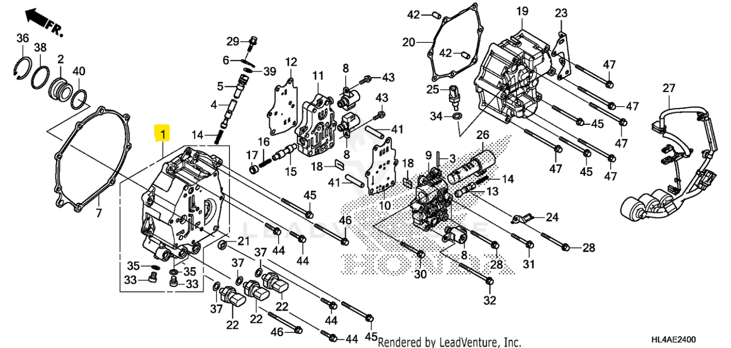 Honda OEM Clutch Cover