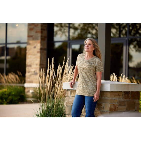 Indian Motorcycle Women's Stencil Block Icon Shirt