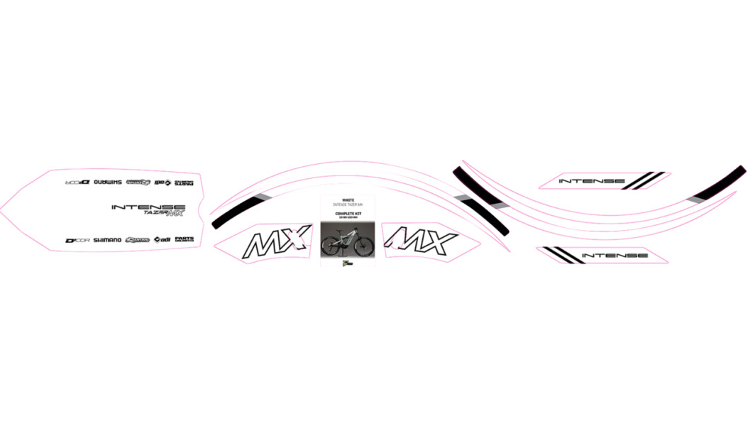 D'Cor Visuals Graphics Kit for Tazer MX