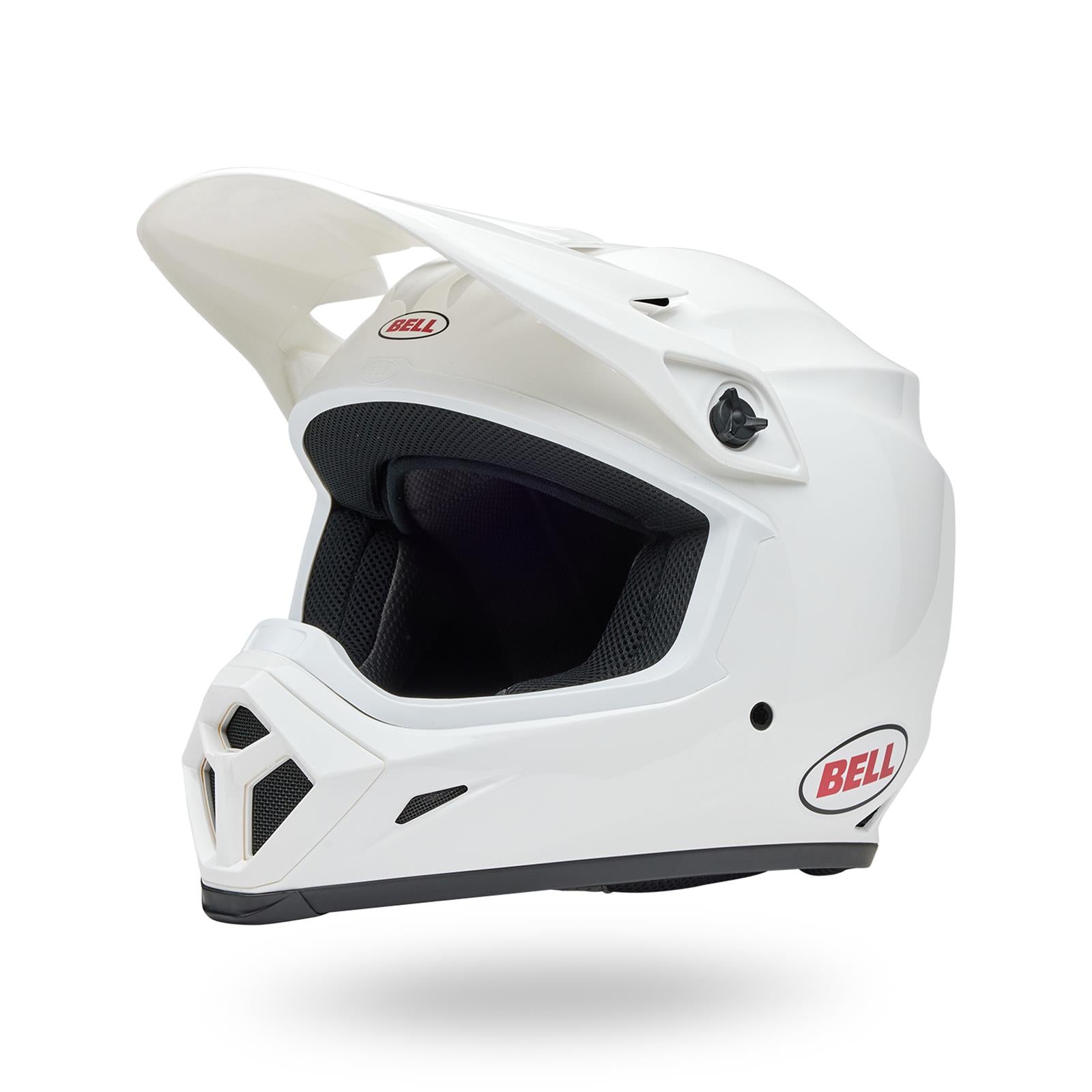 Bell MX-9 MIPS Solid Gloss White Helmet