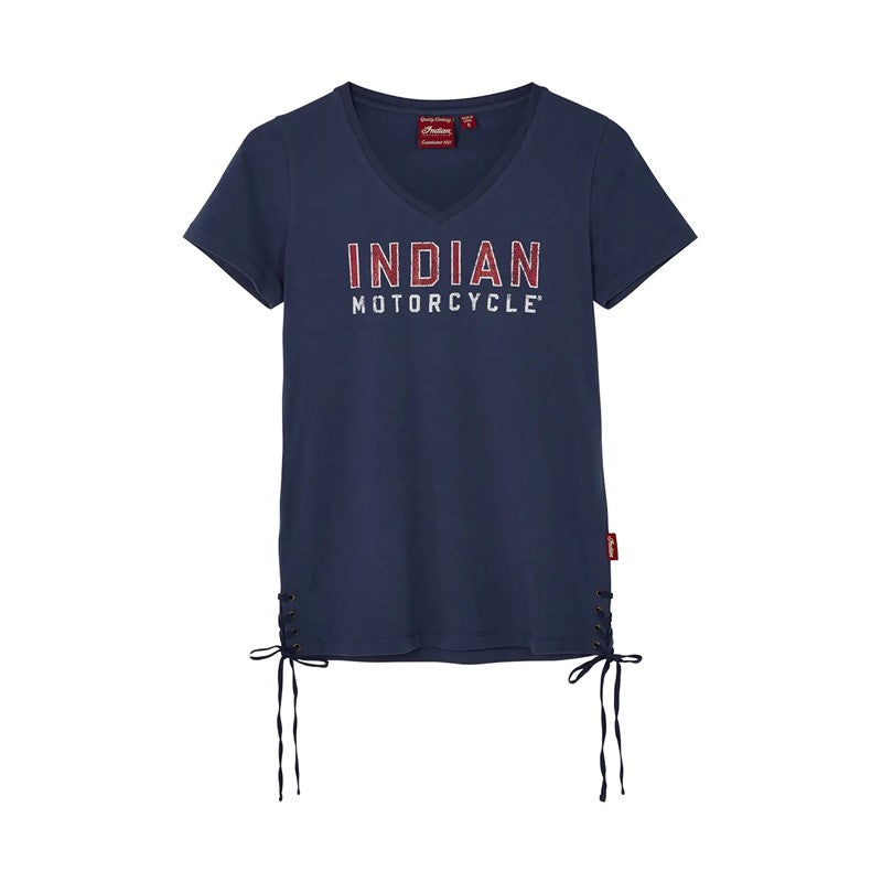 Indian Motorcycle Women's Glitter Logo Shirt