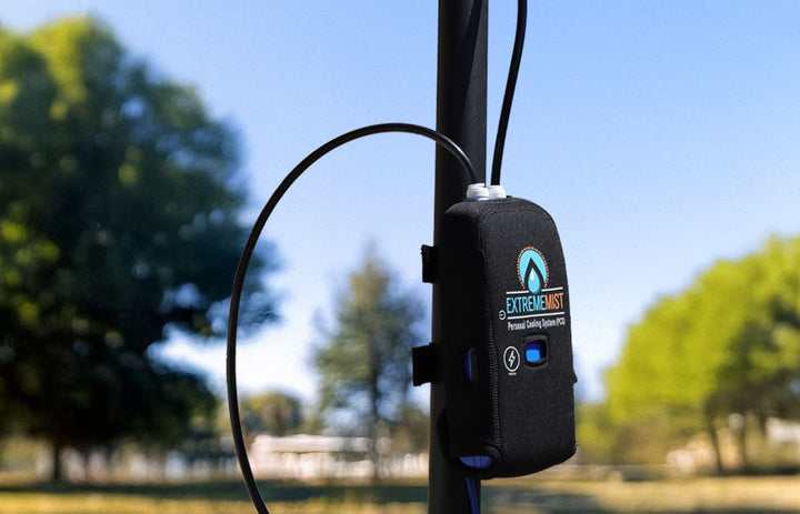 Extreme Mist Portable Misting System w/ Wirless 8 Speed Remote Control