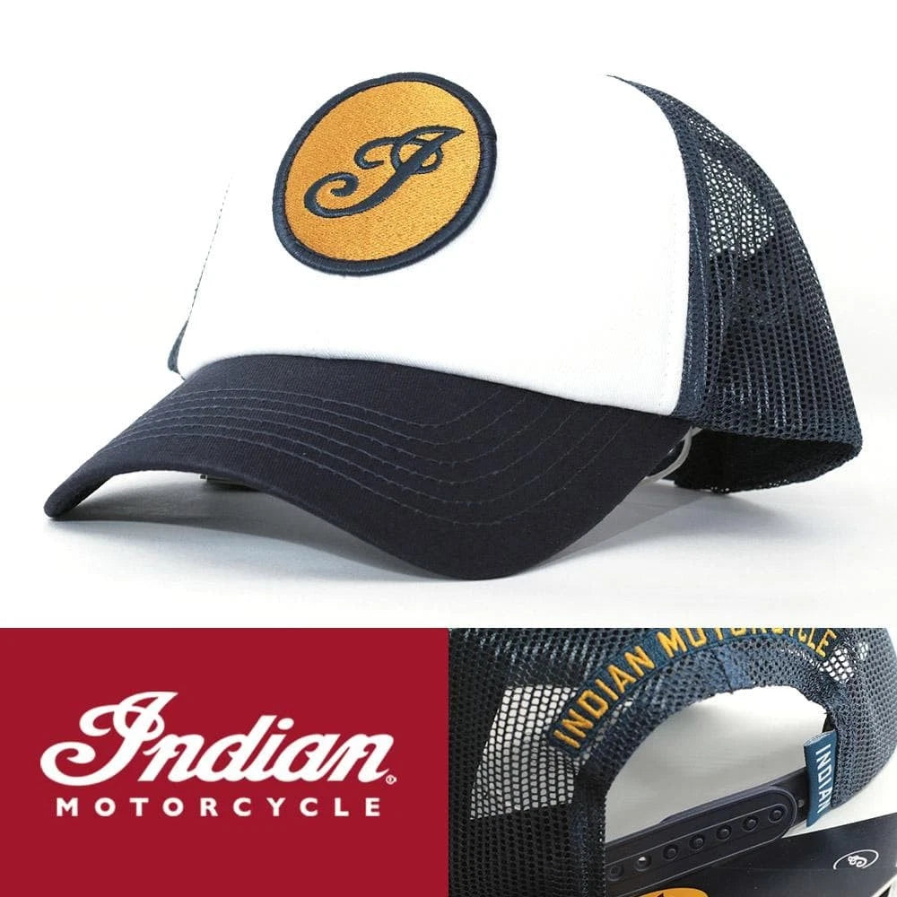 Indian Motorcycle Vintage Trucker Hat
