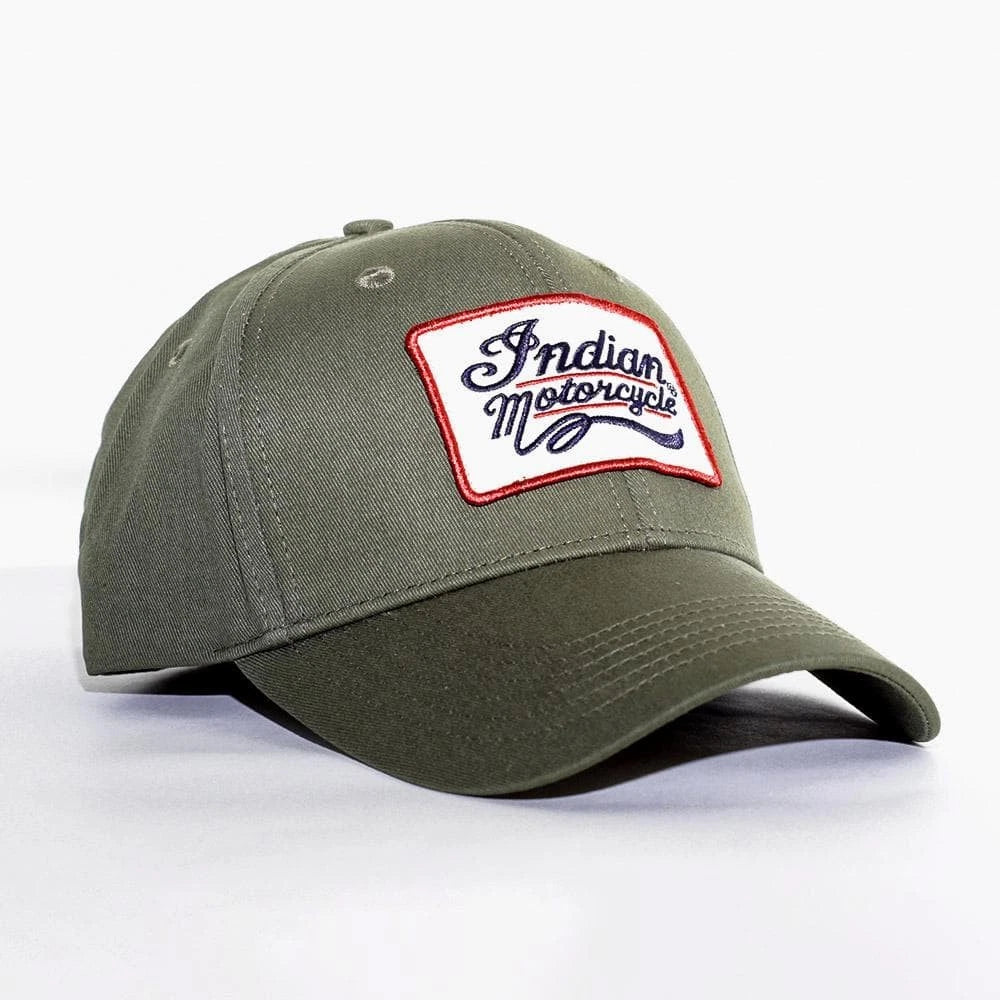 Indian Motorcycle Embroidered Patch Hat