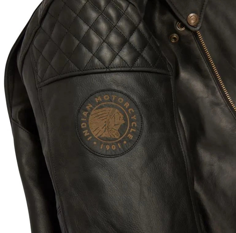 Indian Motorcycle Men's Buchanan Leather Jacket