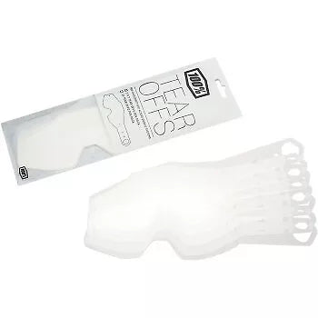 100% Laminated Goggle Tearoffs