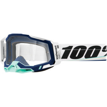 100% Racecraft 2 Goggles w/ Clear Lens