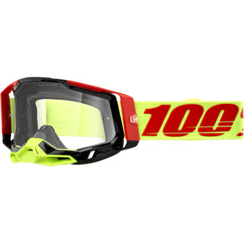 100% Racecraft 2 Goggles w/ Clear Lens