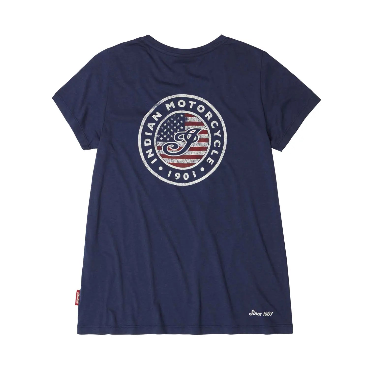 Indian Motorcycle Women's USA Flag Logo Shirt