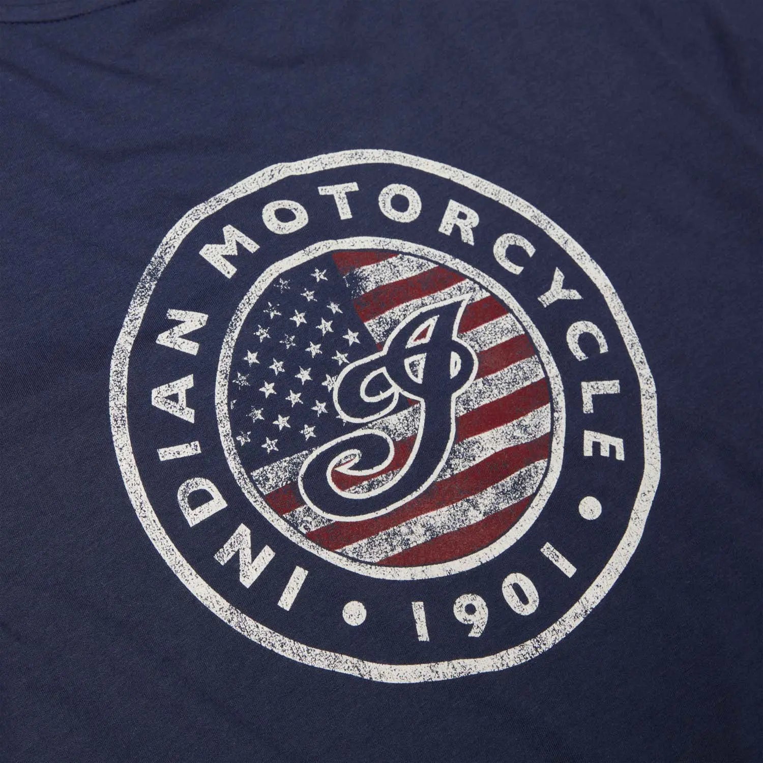 Indian Motorcycle Women's USA Flag Logo Shirt