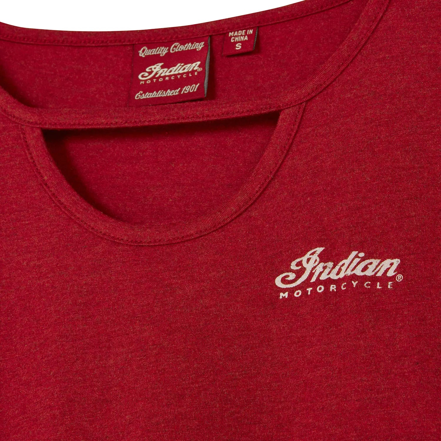 Indian Motorcycle Women's USA Flag Logo Shirt