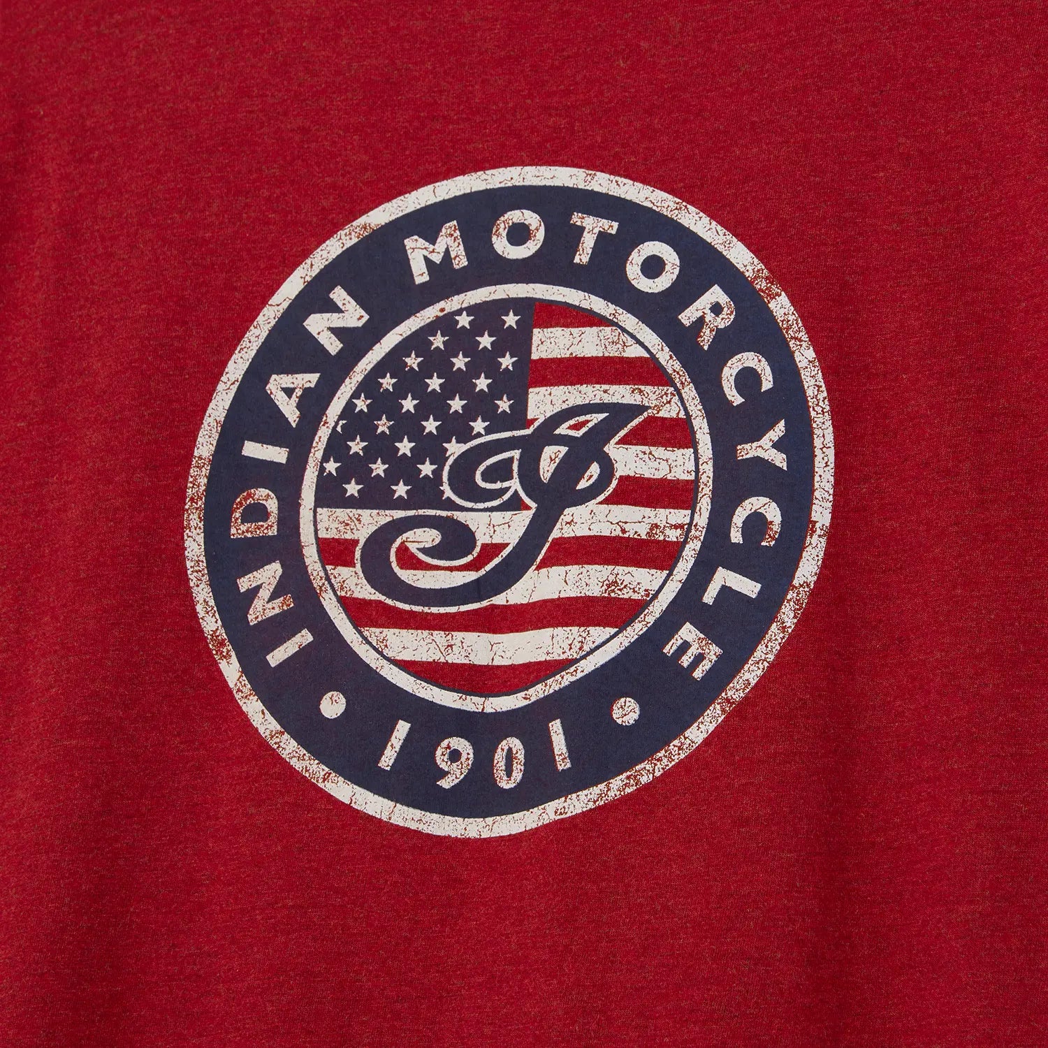 Indian Motorcycle Women's USA Flag Logo Shirt
