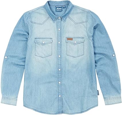 Indian Motorcycle Women's Western Denim Shirt