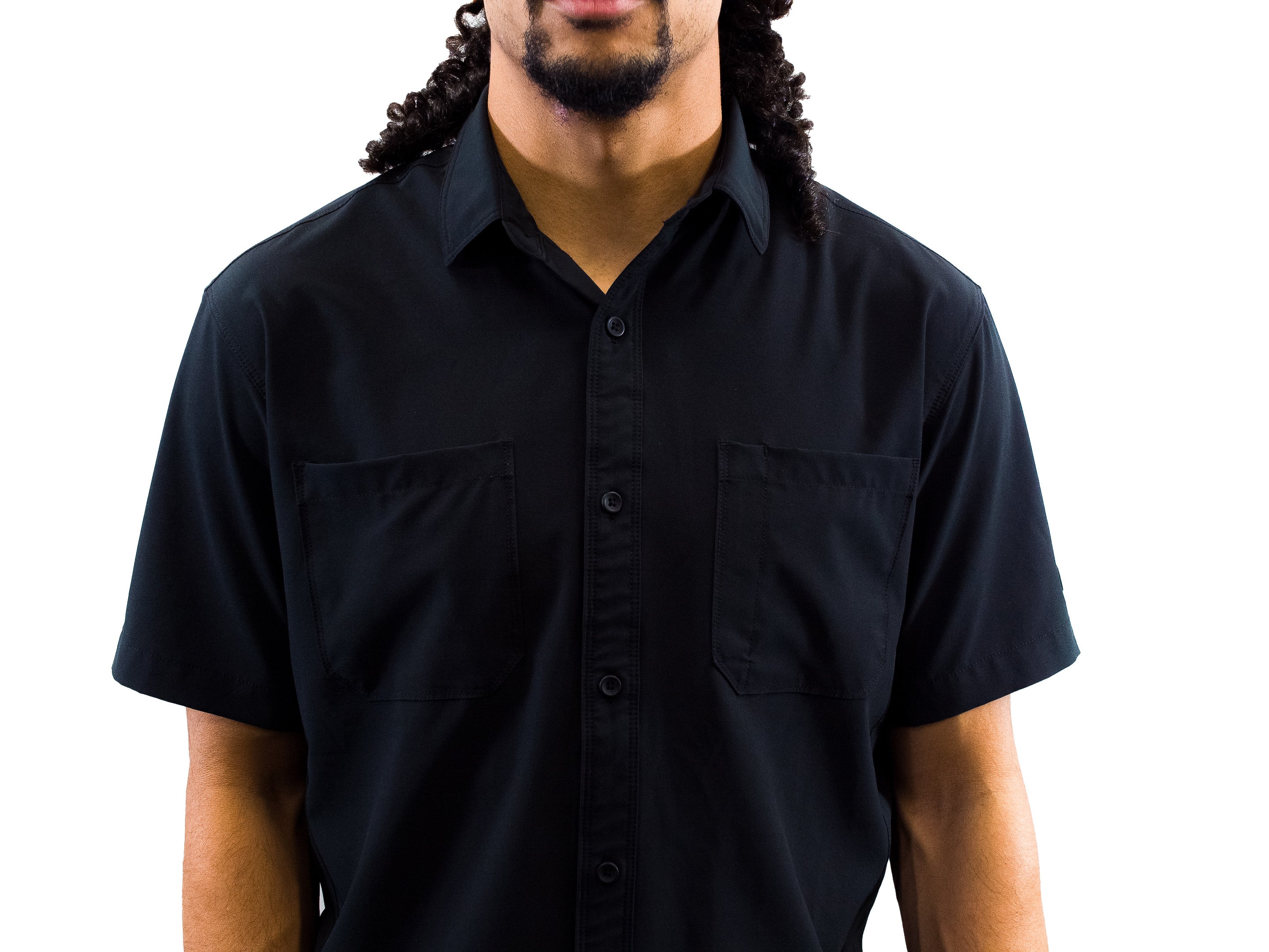 YP MEN'S BUTTON UP SHOP SHIRT
