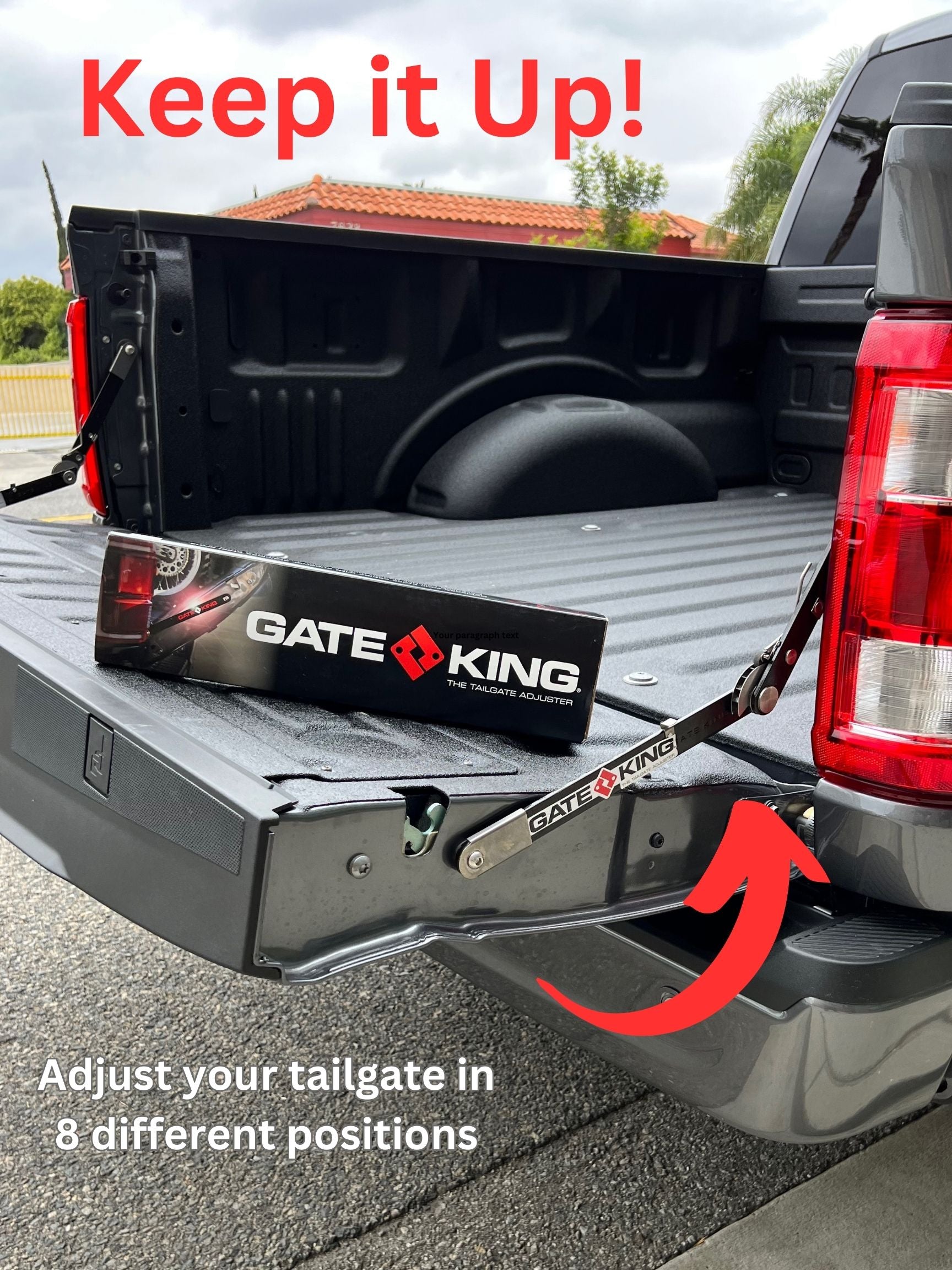 Gate King Adjustable Tailgate Bracket
