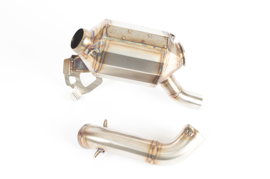 BoonDocker Stock Exit Exhaust for Polaris Boost