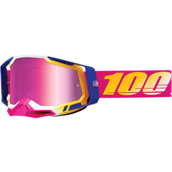 100% Racecraft 2 Goggles w/ Mirrored Lens
