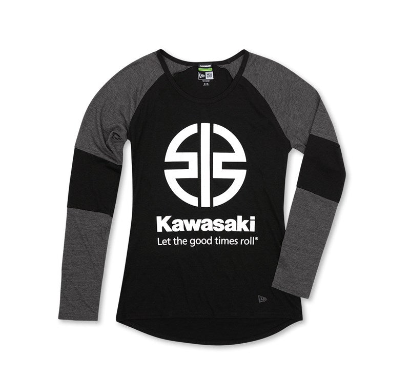 Kawasaki Women's River Mark Long Sleeve Block Shirt
