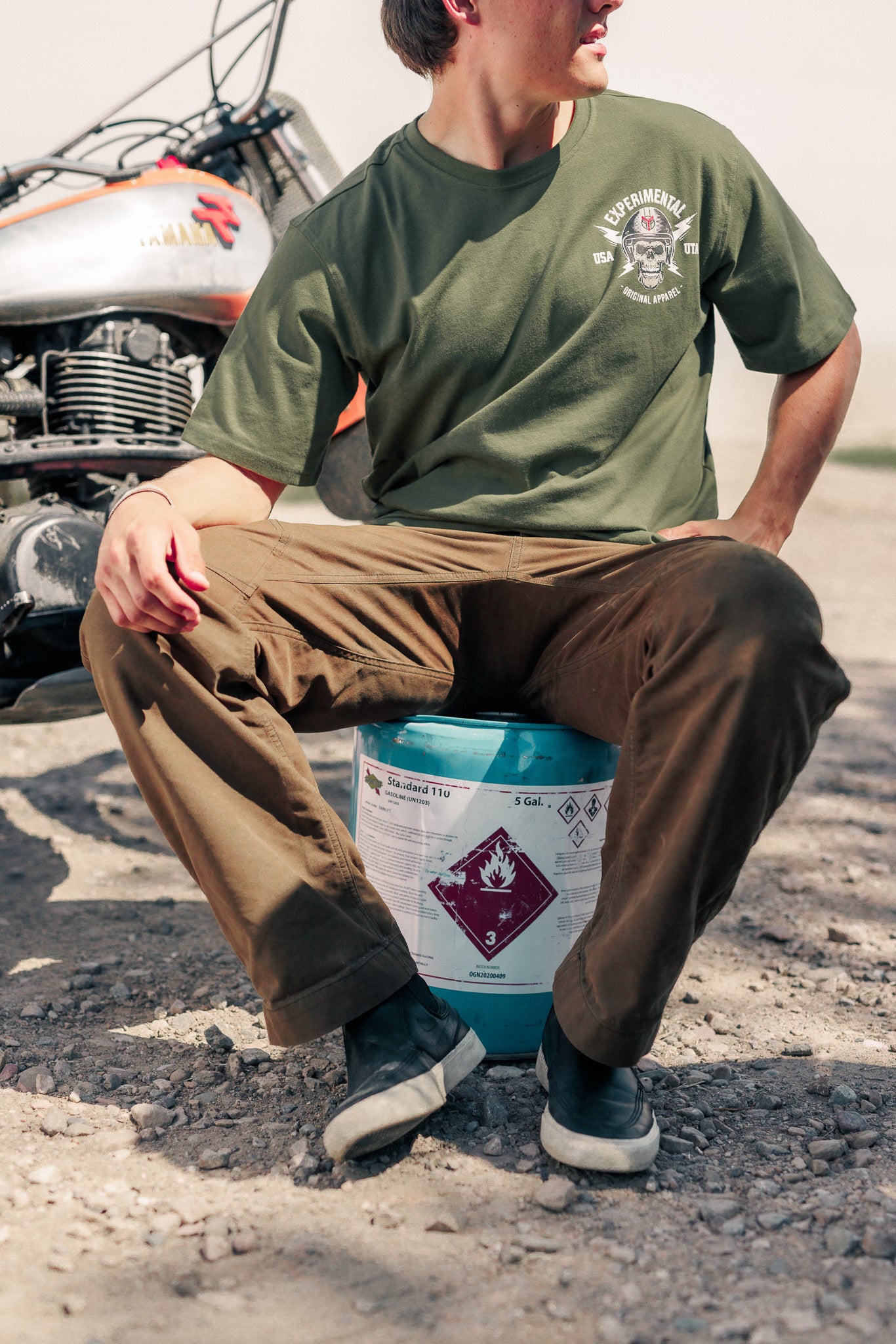 EXPERIMENTAL SS T-SHIRT GREEN