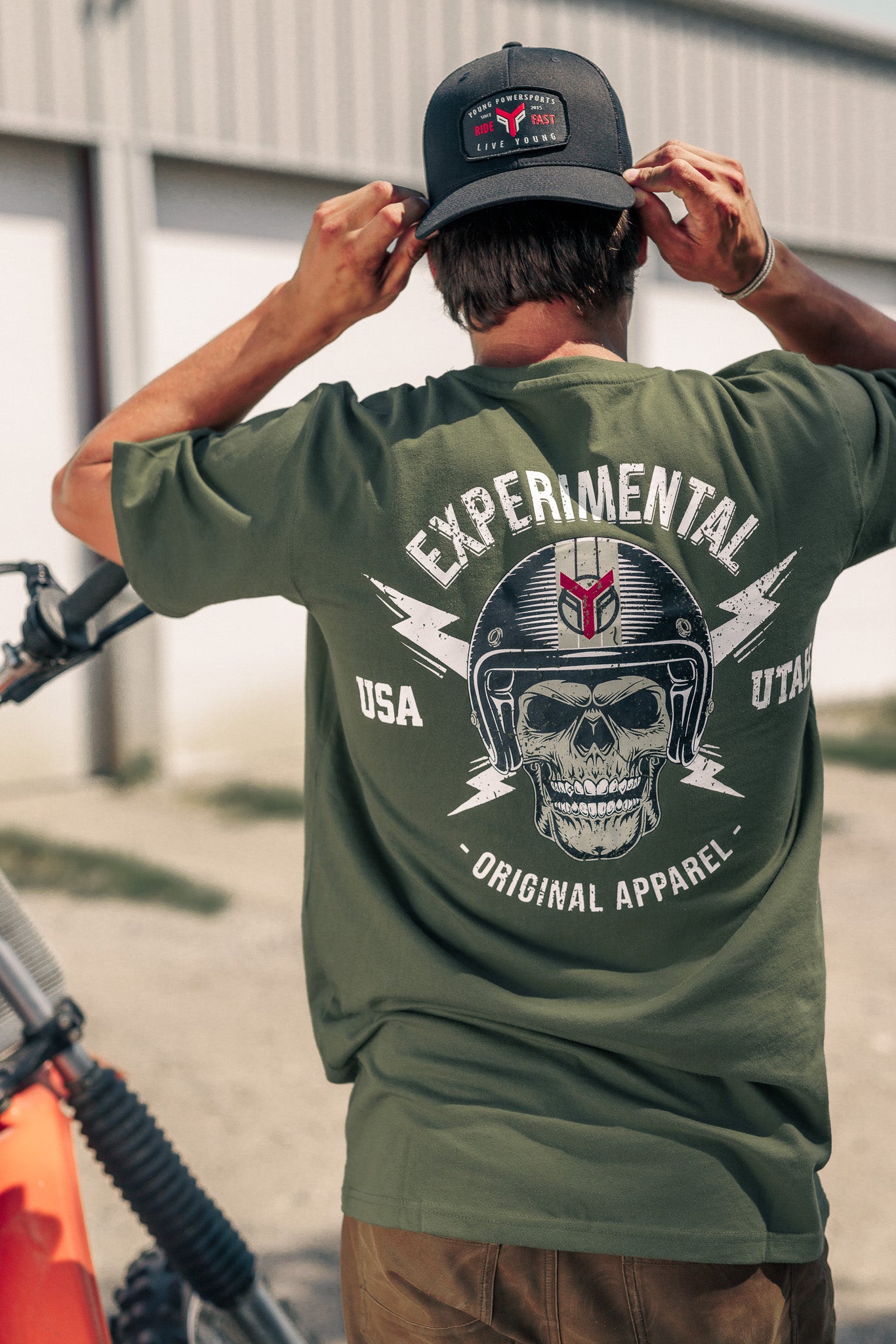 EXPERIMENTAL SS T-SHIRT GREEN