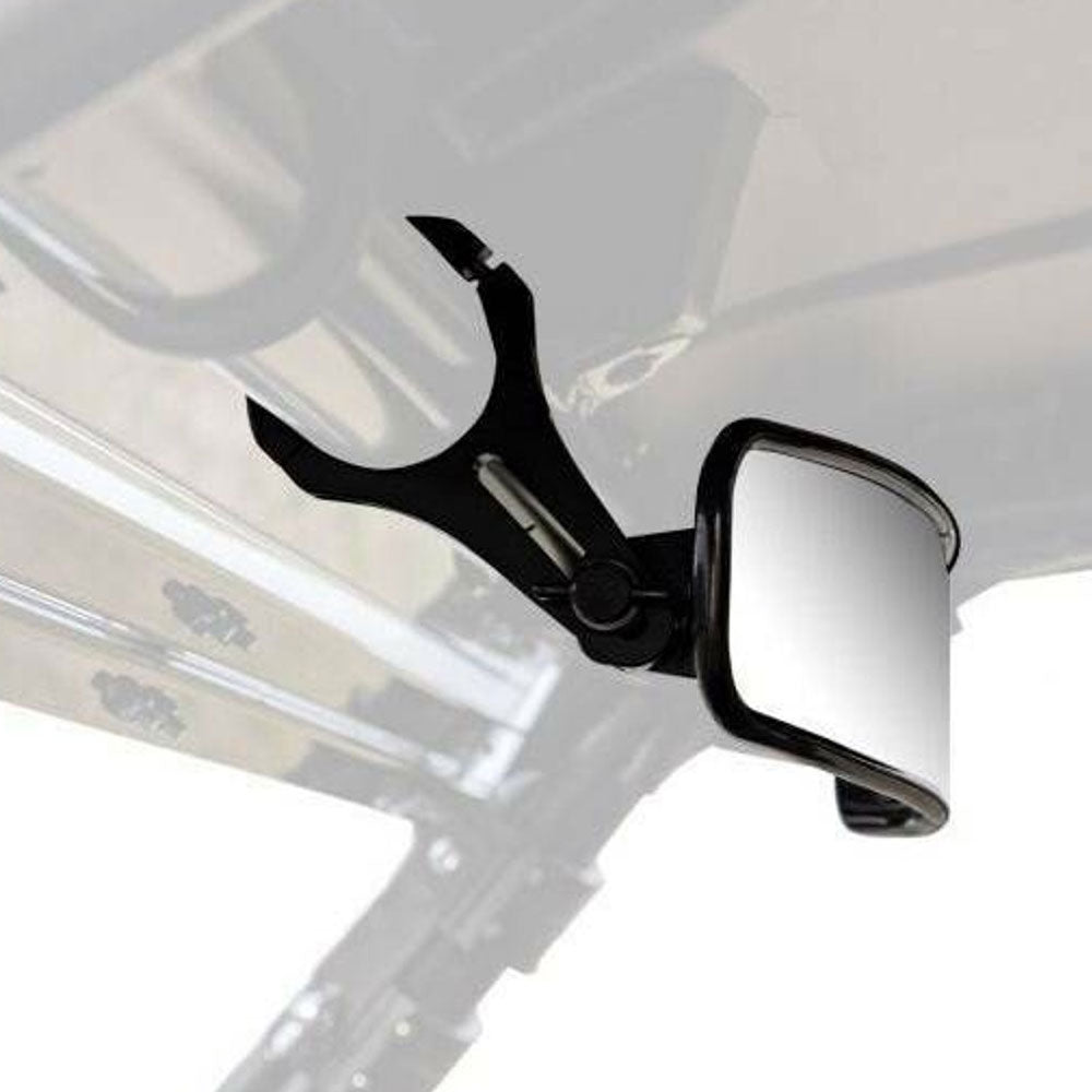 SuperATV Curved Rear View Mirror for 1.75" Tube