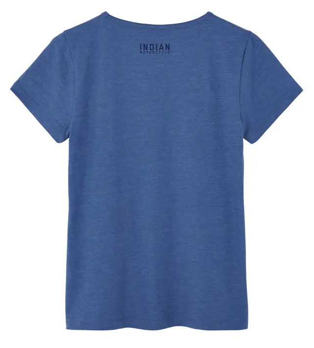 Indian Motorcycle Women's Stamp Block Logo Shirt