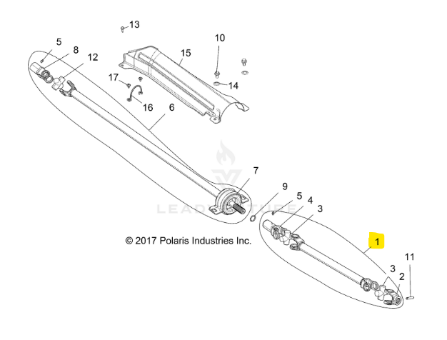 Polaris OEM Front Propshaft for General/RZR