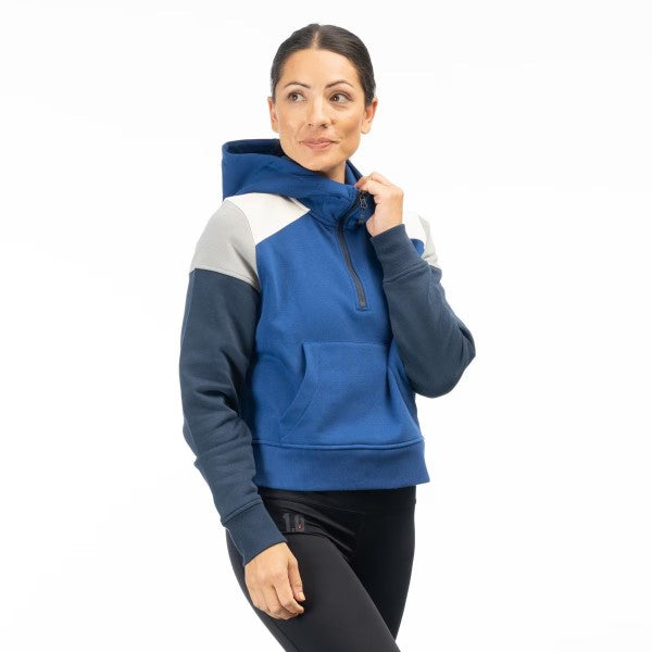 Klim Huntley Pullover 1/4 Zip Crop Hoodie