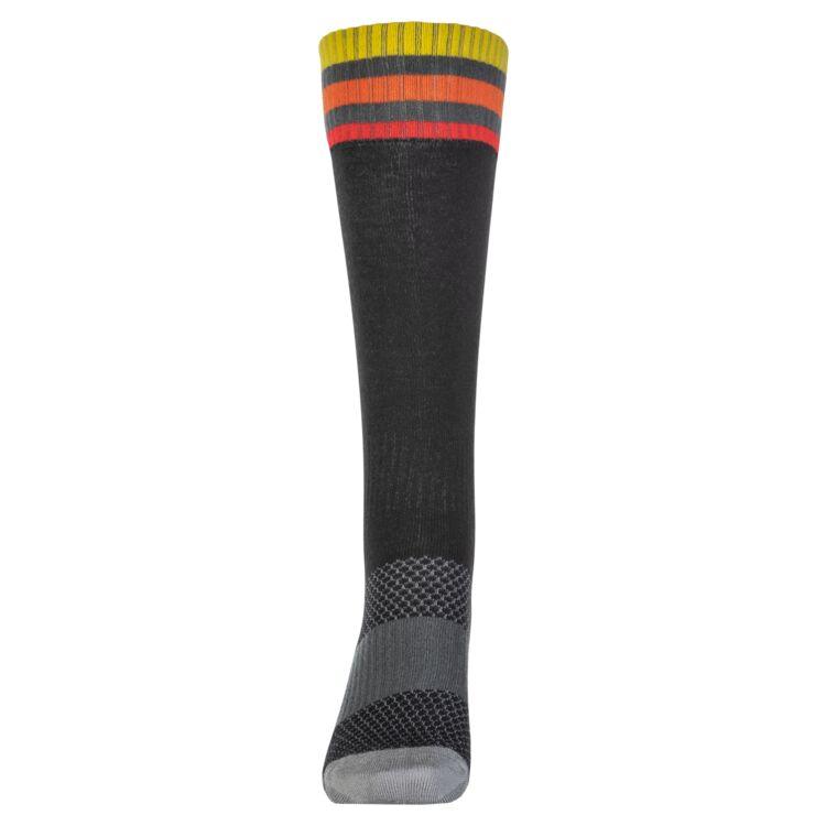 MX SOCKS THIN BLACK SM/MD