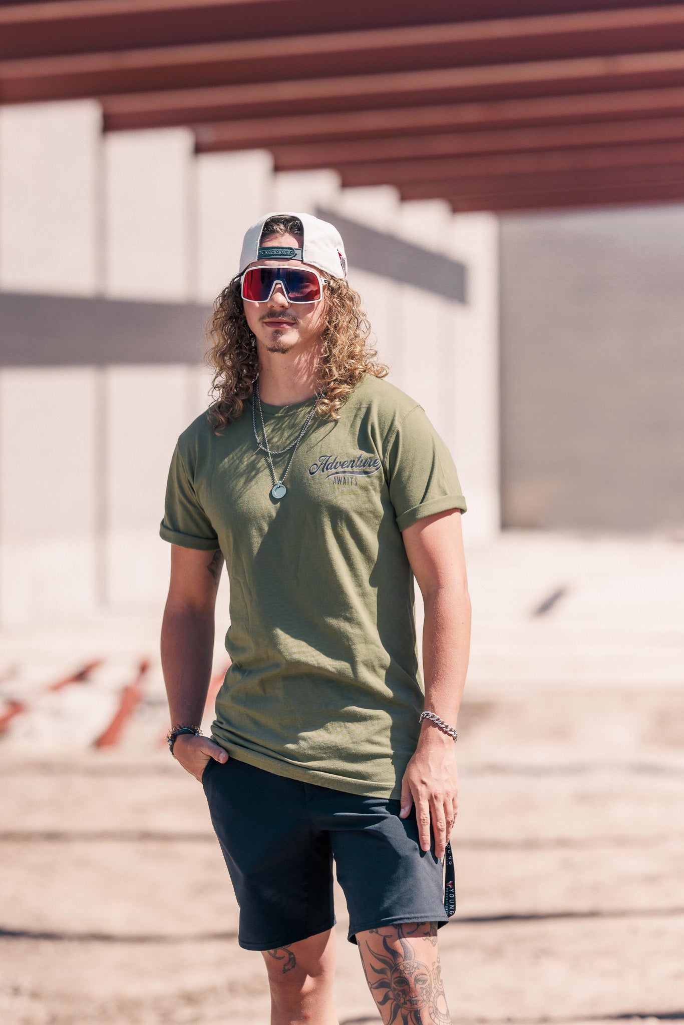 ADVENTURE SS T-SHIRT GREEN