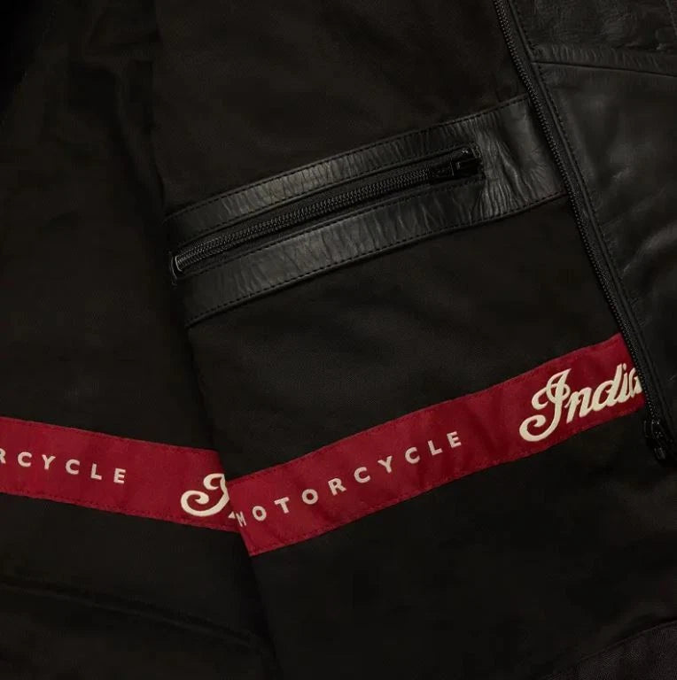 Indian Motorcycle Men's Buchanan Leather Jacket