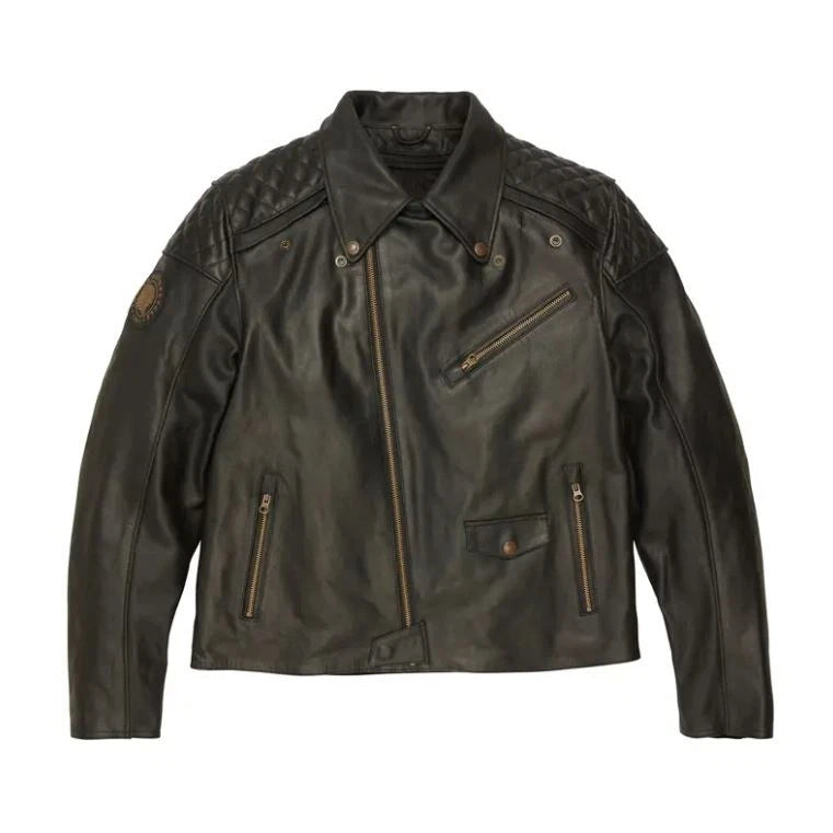 Indian Motorcycle Men's Buchanan Leather Jacket